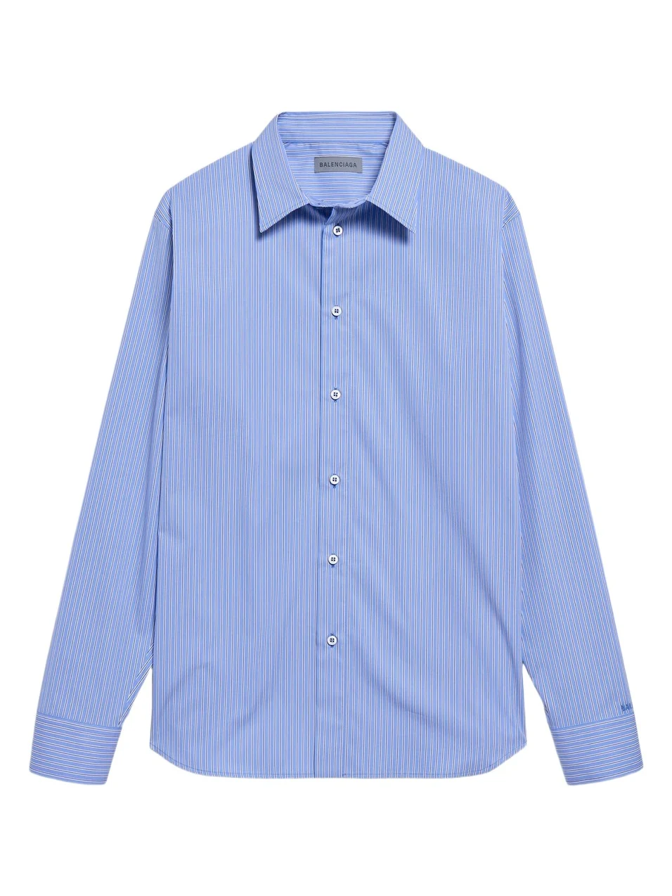 Balenciaga Women's Striped Poplin Shirt