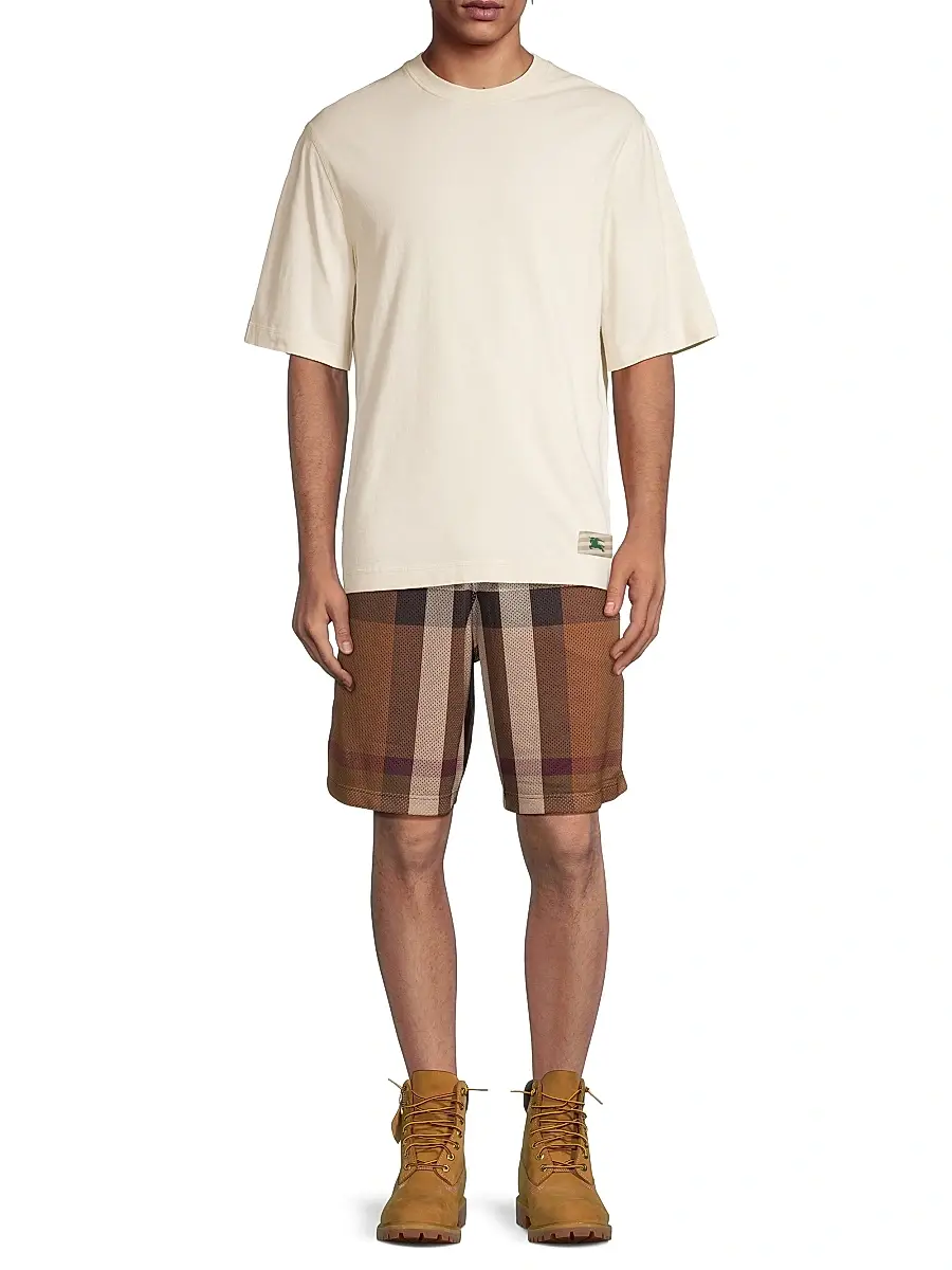 Burberry Men's Oversize Short-Sleeve T-Shirt | Thumbnail 2