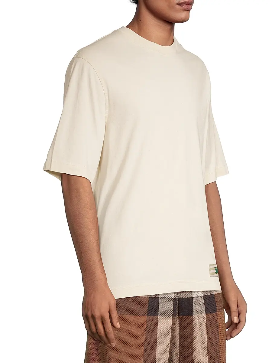 Burberry Men's Oversize Short-Sleeve T-Shirt | Thumbnail 4