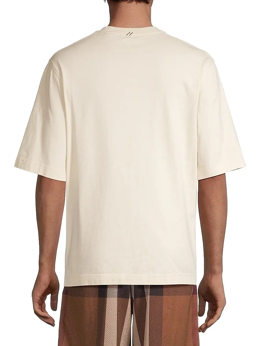 Burberry Men's Oversize Short-Sleeve T-Shirt | Thumbnail 5