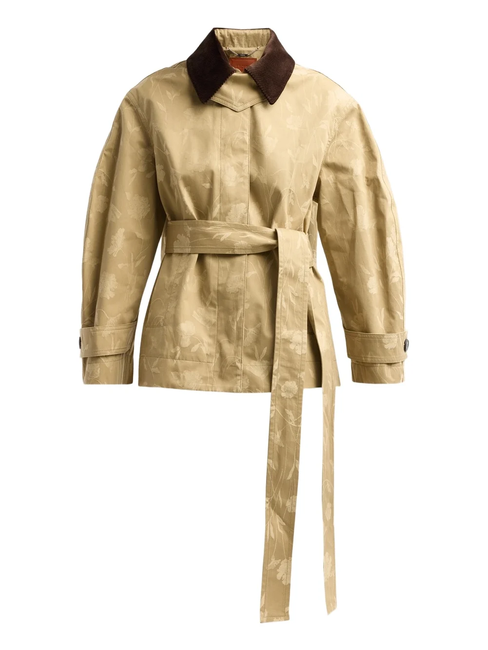 Women's Poppy Cotton Jacquard Oversized Jacket Women's Poppy Cotton Jacquard Oversized Jacket