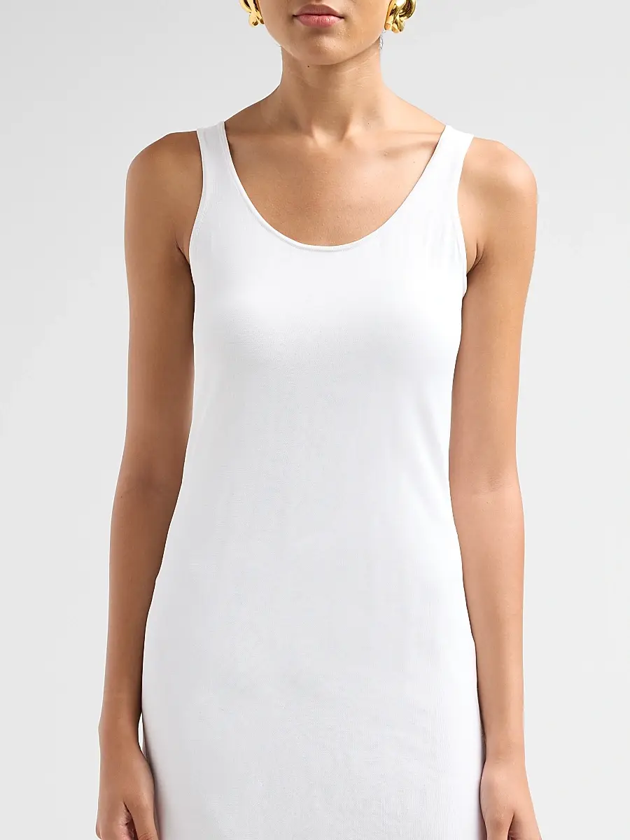TOTEME Women's Fluted Hem Midi Dress | Thumbnail 5