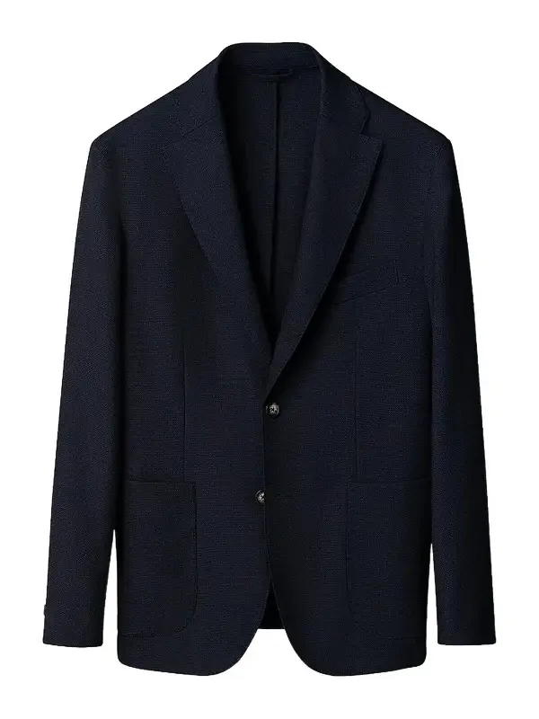 Men's Stretch-Wool Jacket