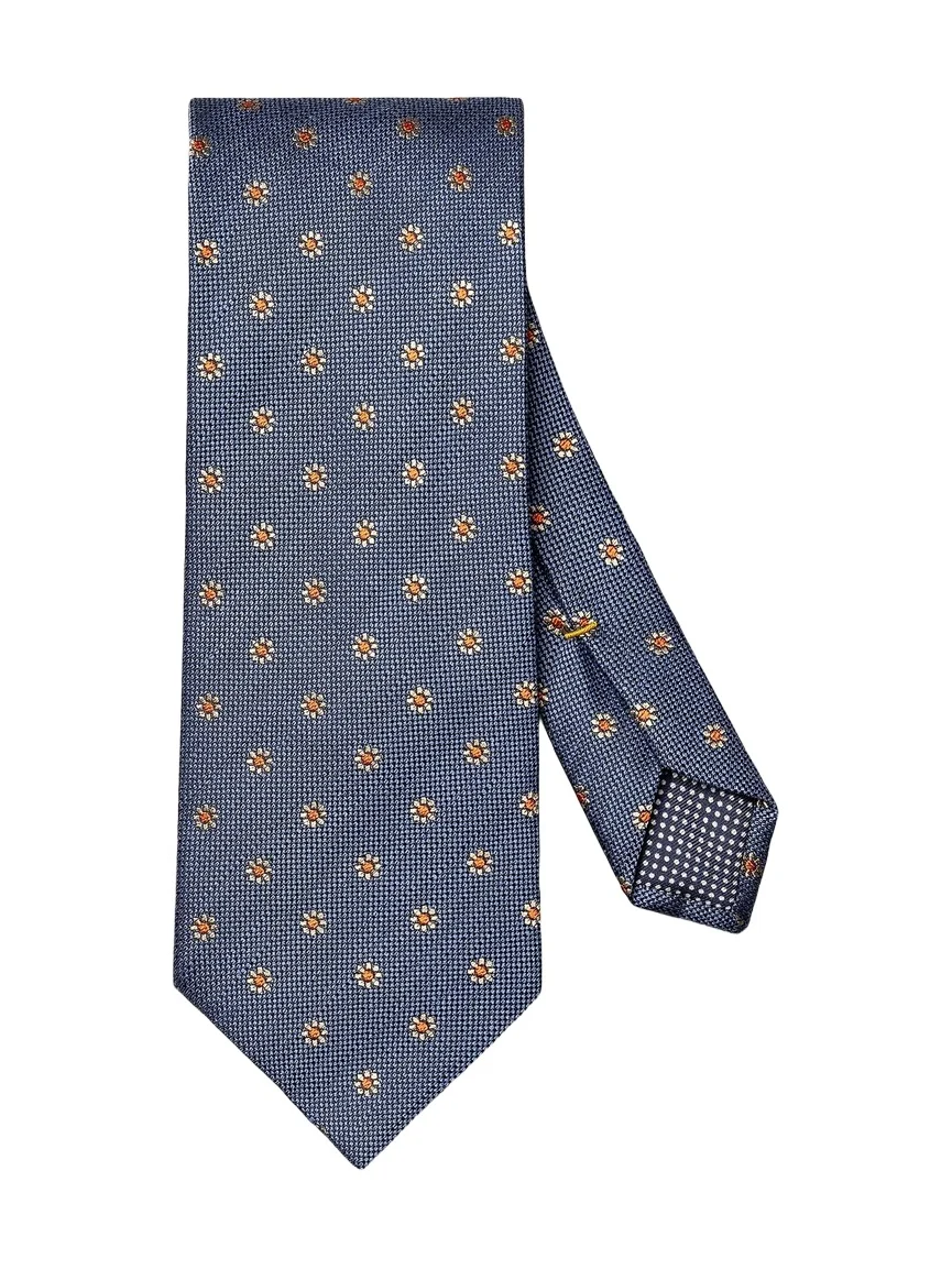 Men's Floral Silk-Linen Tie Men's Floral Silk-Linen Tie