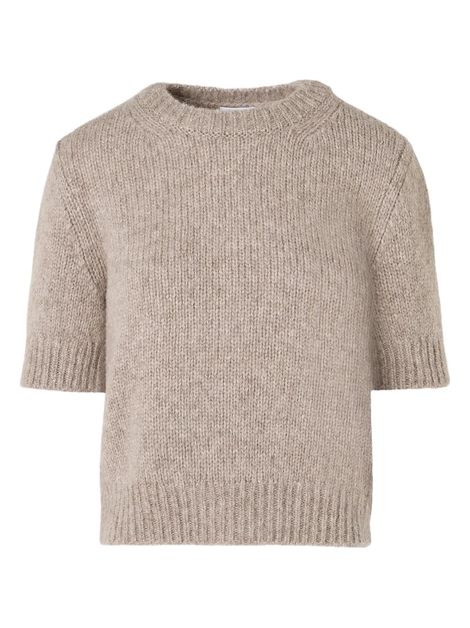 Women's Fluffy Alpaca Crewneck Sweater Women's Fluffy Alpaca Crewneck Sweater