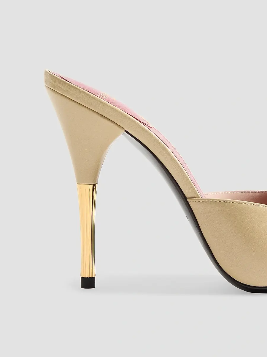 Valentino Women's Flutterby 150MM Kidskin Slide Sandals with Butterfly Detail | Thumbnail 6