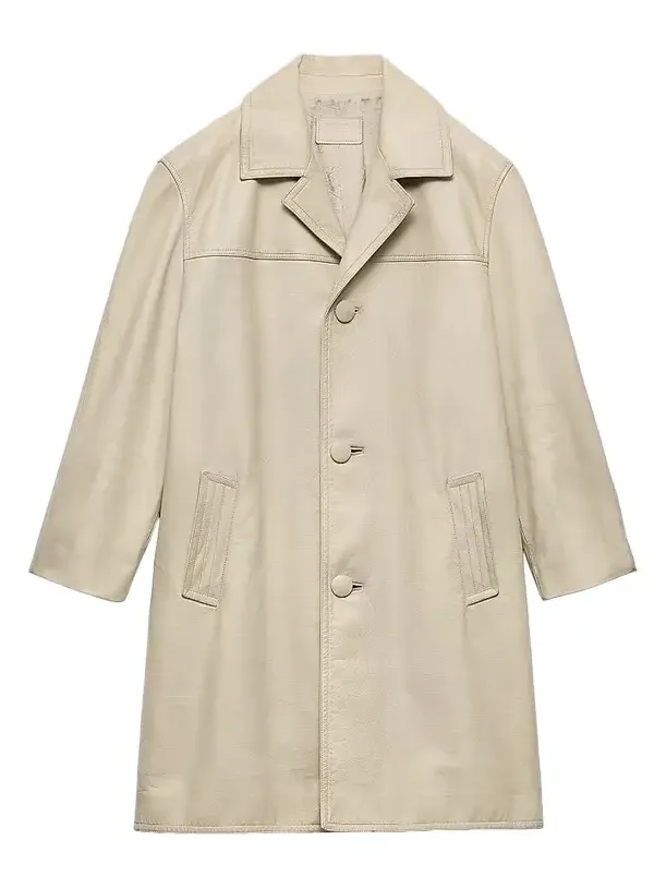 Men's Leather Coat