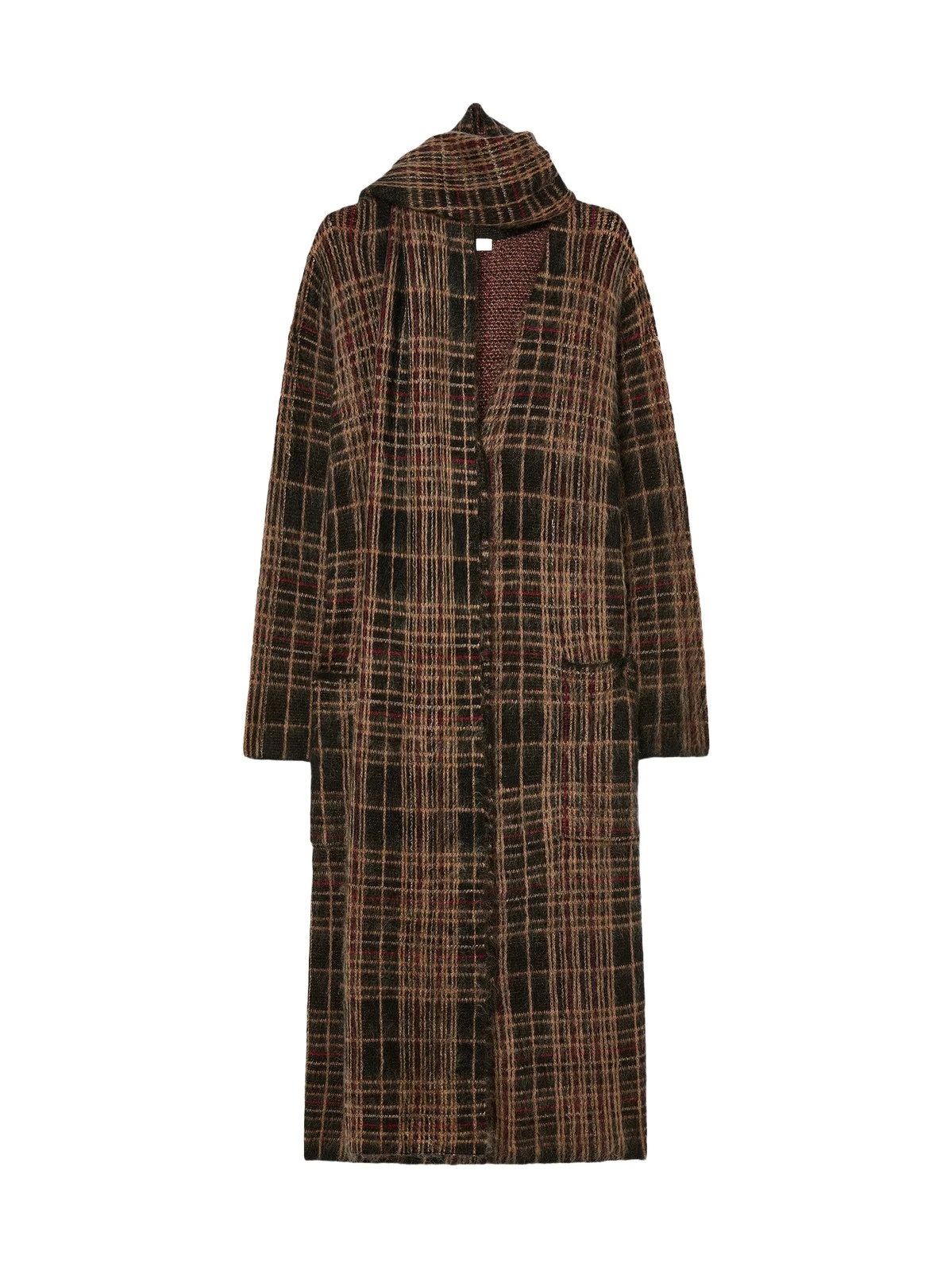 Women's Jacquard Mohair Coat Women's Jacquard Mohair Coat