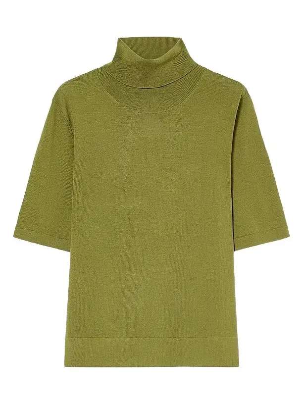 Women's Wool Polo Neck Sweater Women's Wool Polo Neck Sweater