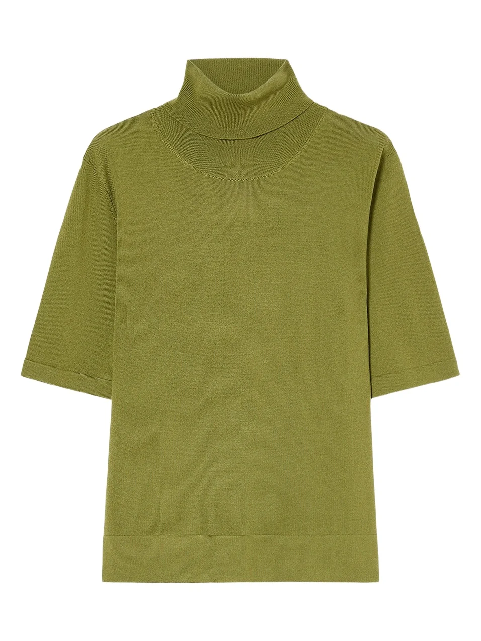 Women's Wool Polo Neck Sweater