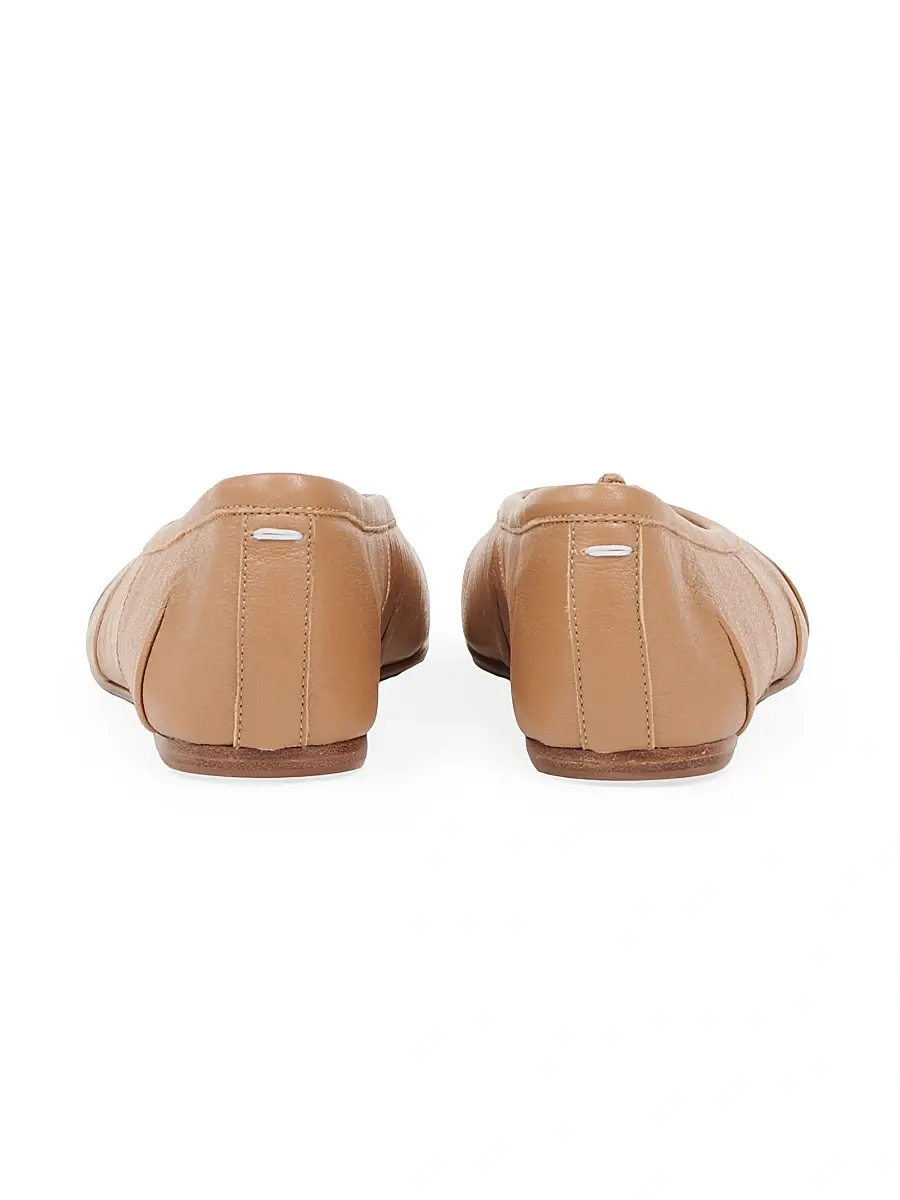 Maison Margiela Women's Tabi Leather Ballerina Flats | Thumbnail 3 Maison Margiela Women's Tabi Leather Ballerina Flats | Thumbnail 3