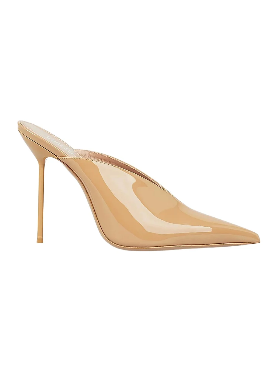 Women's Lidia 105MM Patent Leather Mules Women's Lidia 105MM Patent Leather Mules