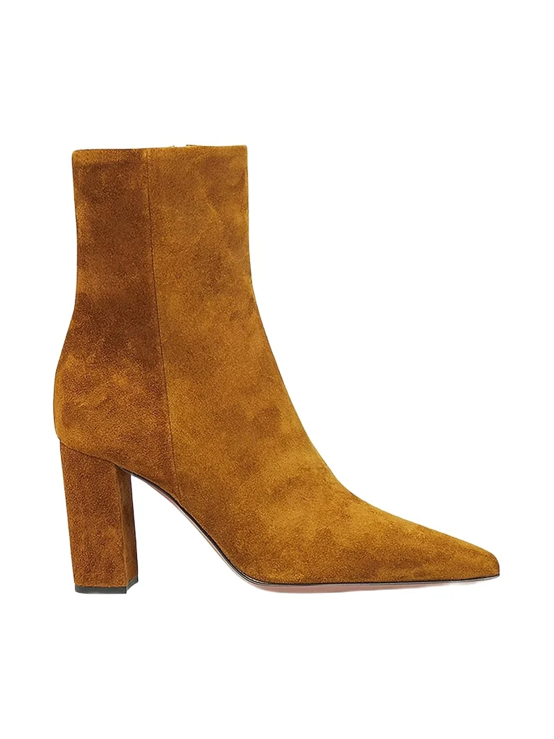 Women's Anja 85MM Suede Ankle Boots Women's Anja 85MM Suede Ankle Boots