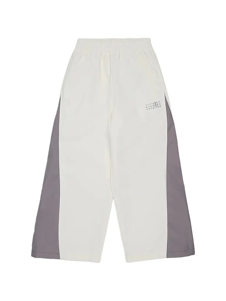 Maison Martin Margiela MM6 Little Kid's & Kid's Pantaloni Pants - Olive Grey - Size 8 | Image 1 Maison Martin Margiela MM6 Little Kid's & Kid's Pantaloni Pants - Olive Grey - Size 8 | Image 1