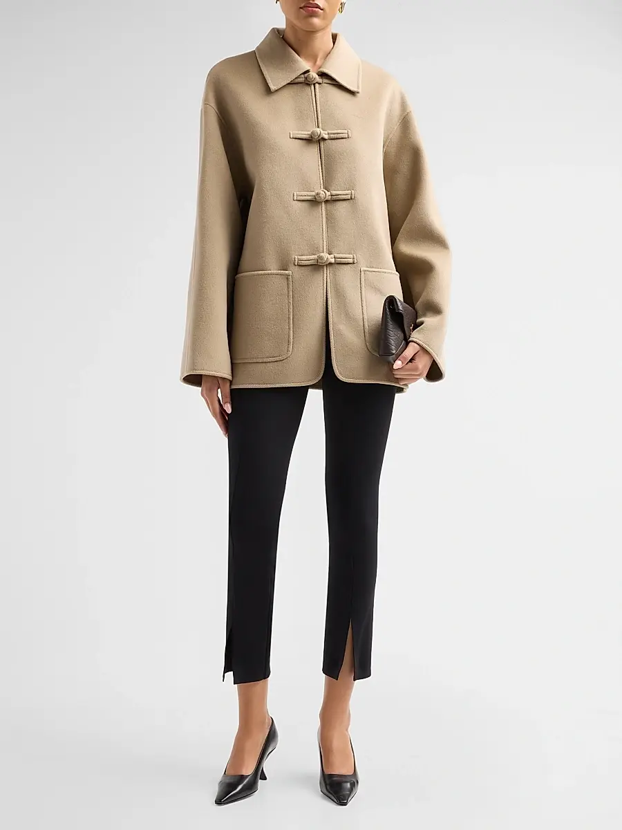 RÓHE Women's Double-Faced Wool Jacket | Thumbnail 2