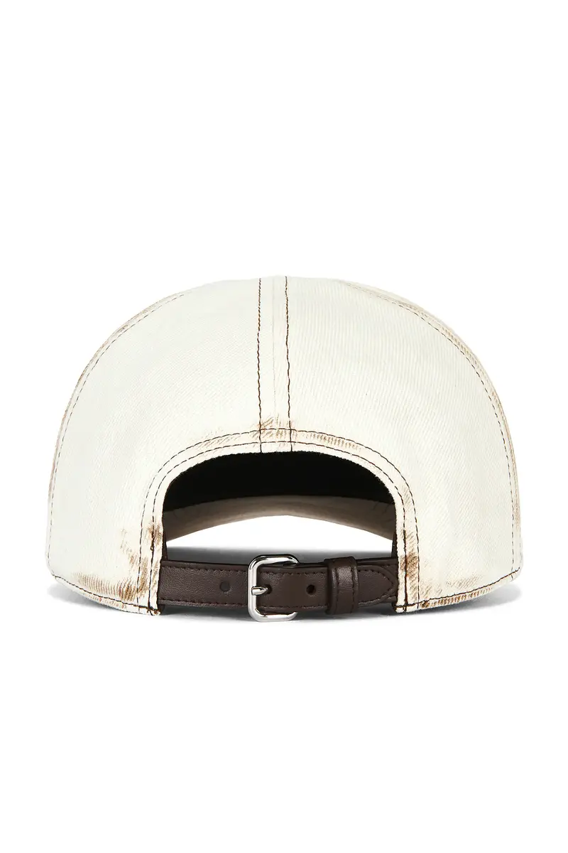 Miu Miu Denim Baseball Cap | Thumbnail 2 Miu Miu Denim Baseball Cap | Thumbnail 2