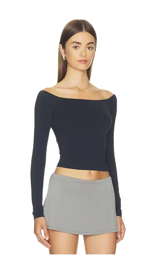 Free People X Intimately Round Two Off The Shoulder Top | Thumbnail 2