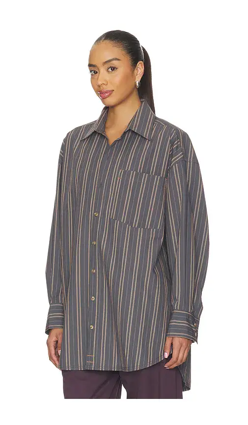 Free People X We The Free Freddie Striped Shirt | Thumbnail 2 Free People X We The Free Freddie Striped Shirt | Thumbnail 2