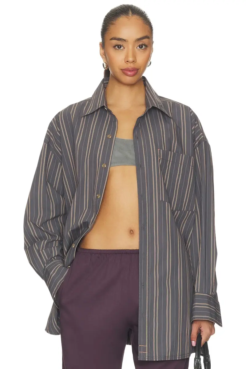 X We The Free Freddie Striped Shirt X We The Free Freddie Striped Shirt