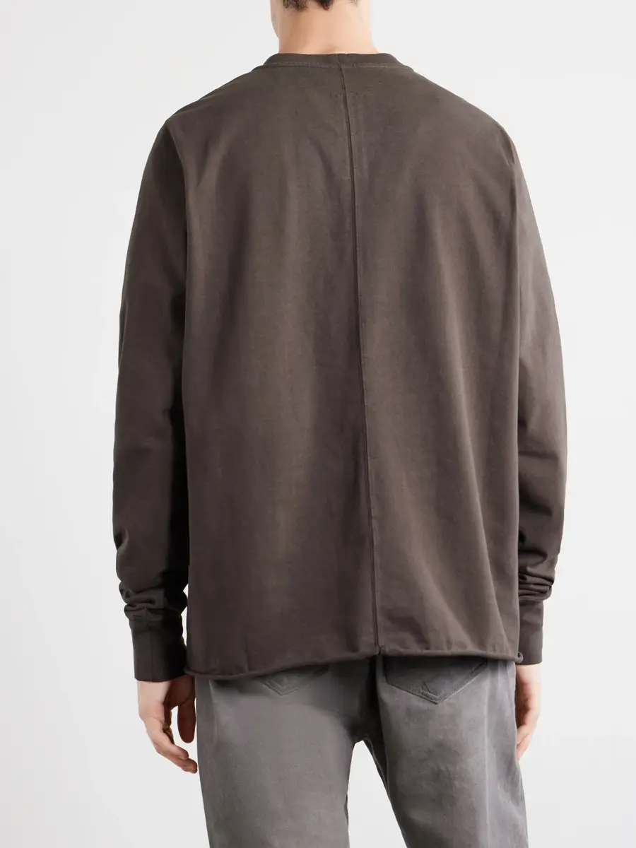 DRKSHDW by Rick Owens Cotton-Jersey Sweatshirt - Men | Thumbnail 4 DRKSHDW by Rick Owens Cotton-Jersey Sweatshirt - Men | Thumbnail 4