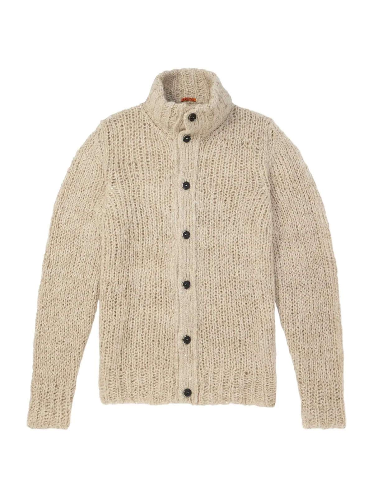 Alpaca, Wool and Linen-Blend Cardigan - Men Alpaca, Wool and Linen-Blend Cardigan - Men