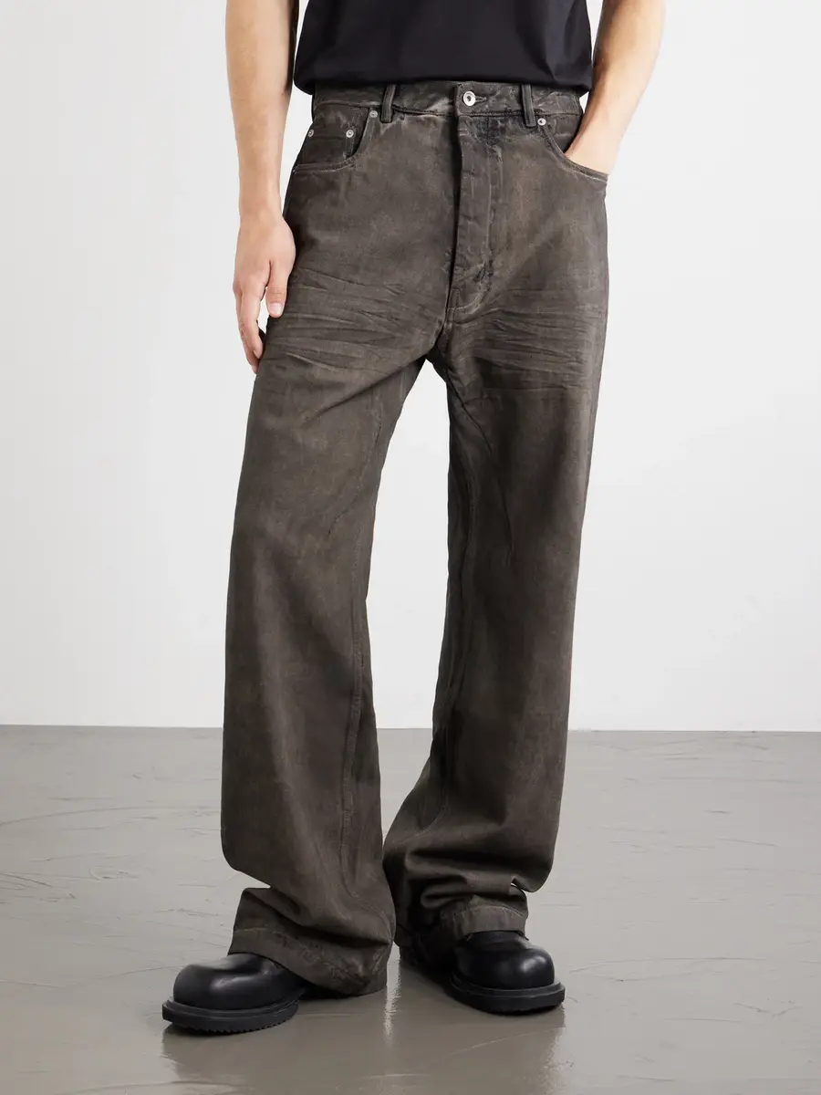 DRKSHDW by Rick Owens Geth Wide-Leg Jeans - Men | Thumbnail 3