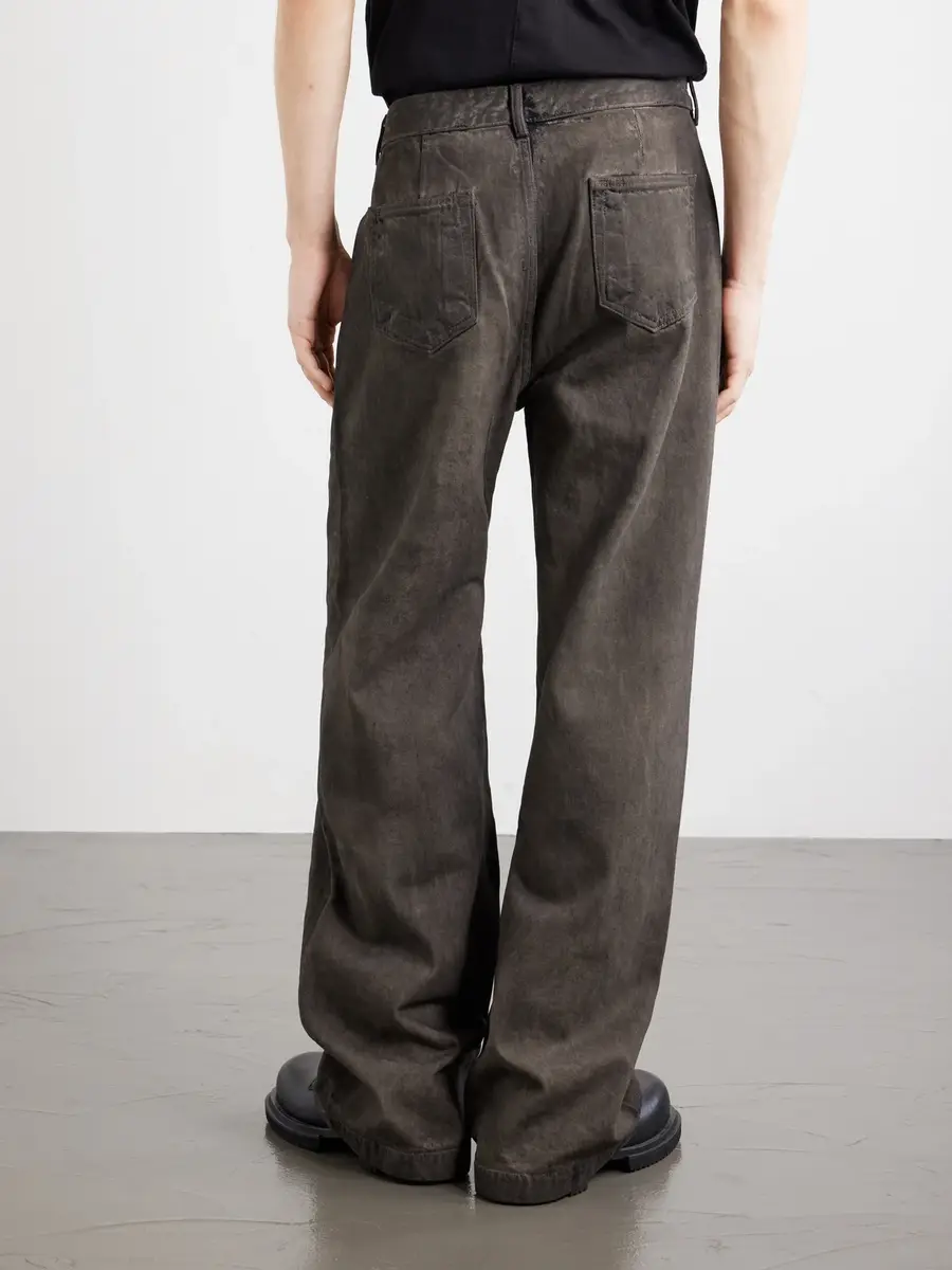 DRKSHDW by Rick Owens Geth Wide-Leg Jeans - Men | Thumbnail 4