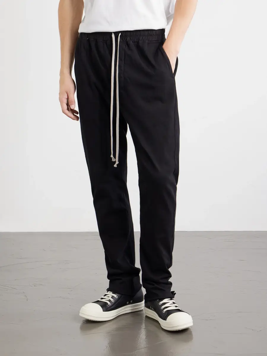 DRKSHDW by Rick Owens Berlin Tapered Cotton-Jersey Sweatpants - Men | Thumbnail 3 DRKSHDW by Rick Owens Berlin Tapered Cotton-Jersey Sweatpants - Men | Thumbnail 3