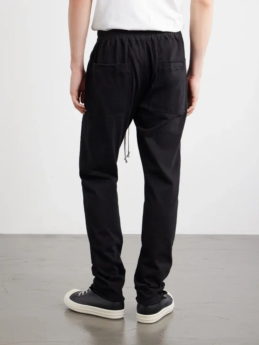 DRKSHDW by Rick Owens Berlin Tapered Cotton-Jersey Sweatpants - Men | Thumbnail 4 DRKSHDW by Rick Owens Berlin Tapered Cotton-Jersey Sweatpants - Men | Thumbnail 4