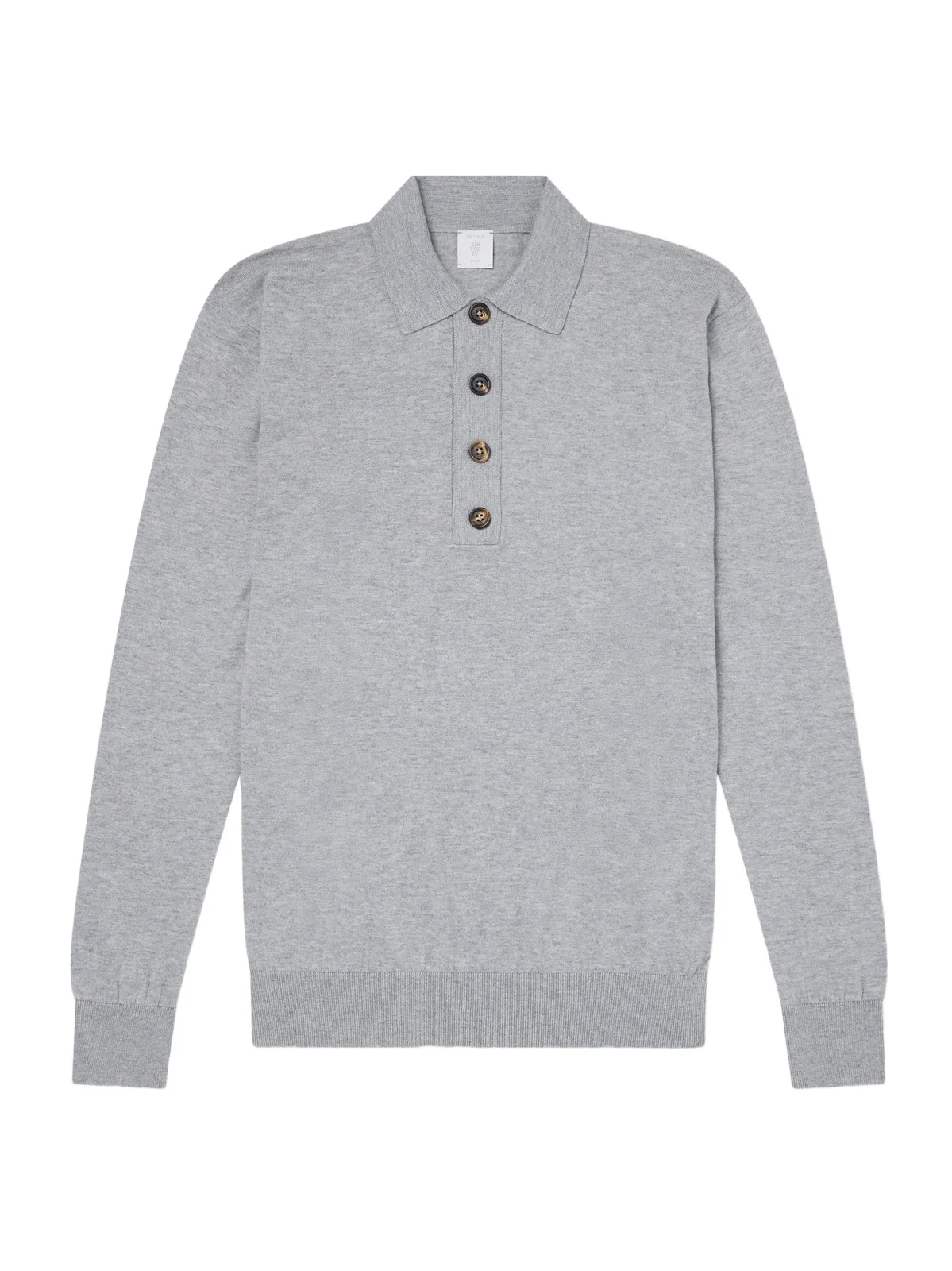 Cotton and Cashmere-Blend Polo Shirt - Men Cotton and Cashmere-Blend Polo Shirt - Men