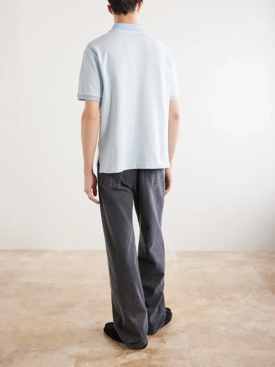 Jil Sander Logo-Embroidered Cotton-Piqué Polo Shirt - Men | Thumbnail 4 Jil Sander Logo-Embroidered Cotton-Piqué Polo Shirt - Men | Thumbnail 4