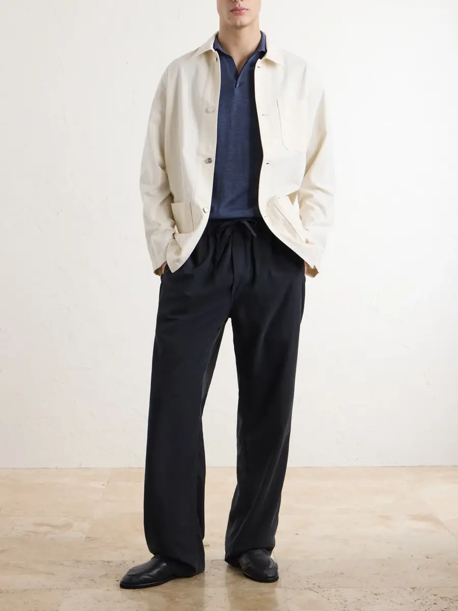 Sease Lasca Virgin Wool Polo Sweater - Men | Thumbnail 2