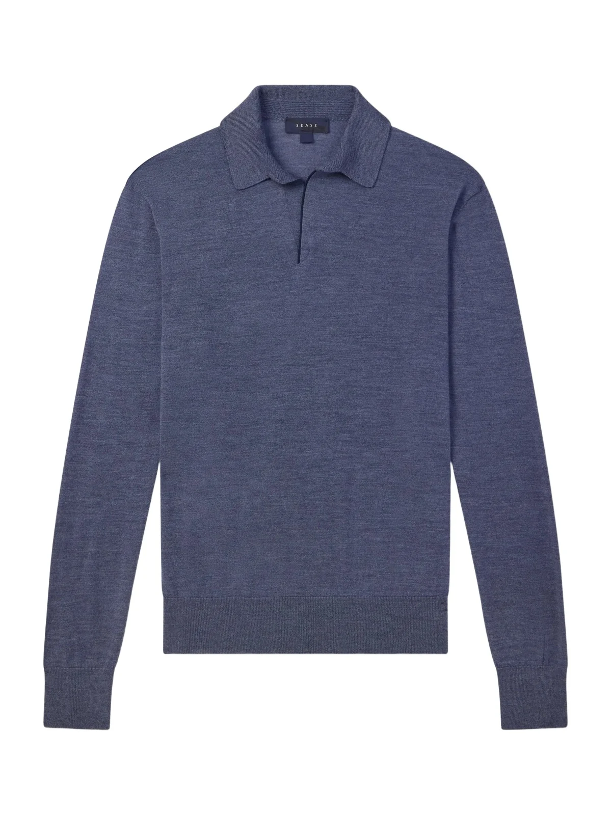 Sease Lasca Virgin Wool Polo Sweater - Men