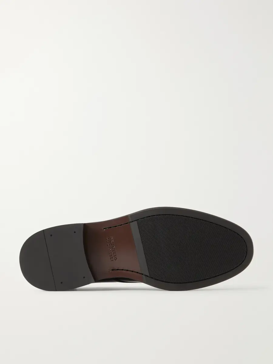 Brunello Cucinelli Leather Derby Shoes - Men | Thumbnail 3 Brunello Cucinelli Leather Derby Shoes - Men | Thumbnail 3