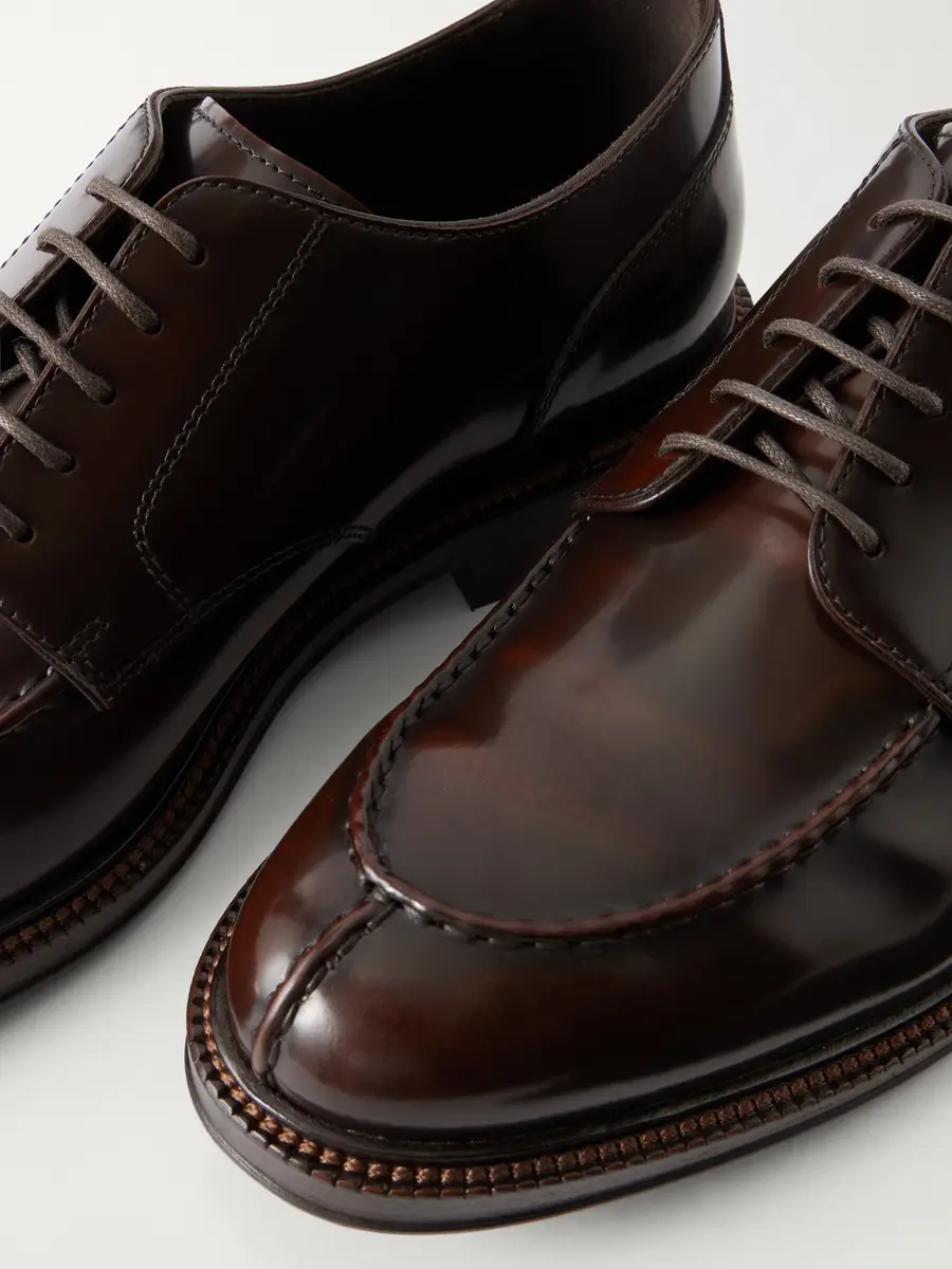 Brunello Cucinelli Leather Derby Shoes - Men | Thumbnail 5 Brunello Cucinelli Leather Derby Shoes - Men | Thumbnail 5