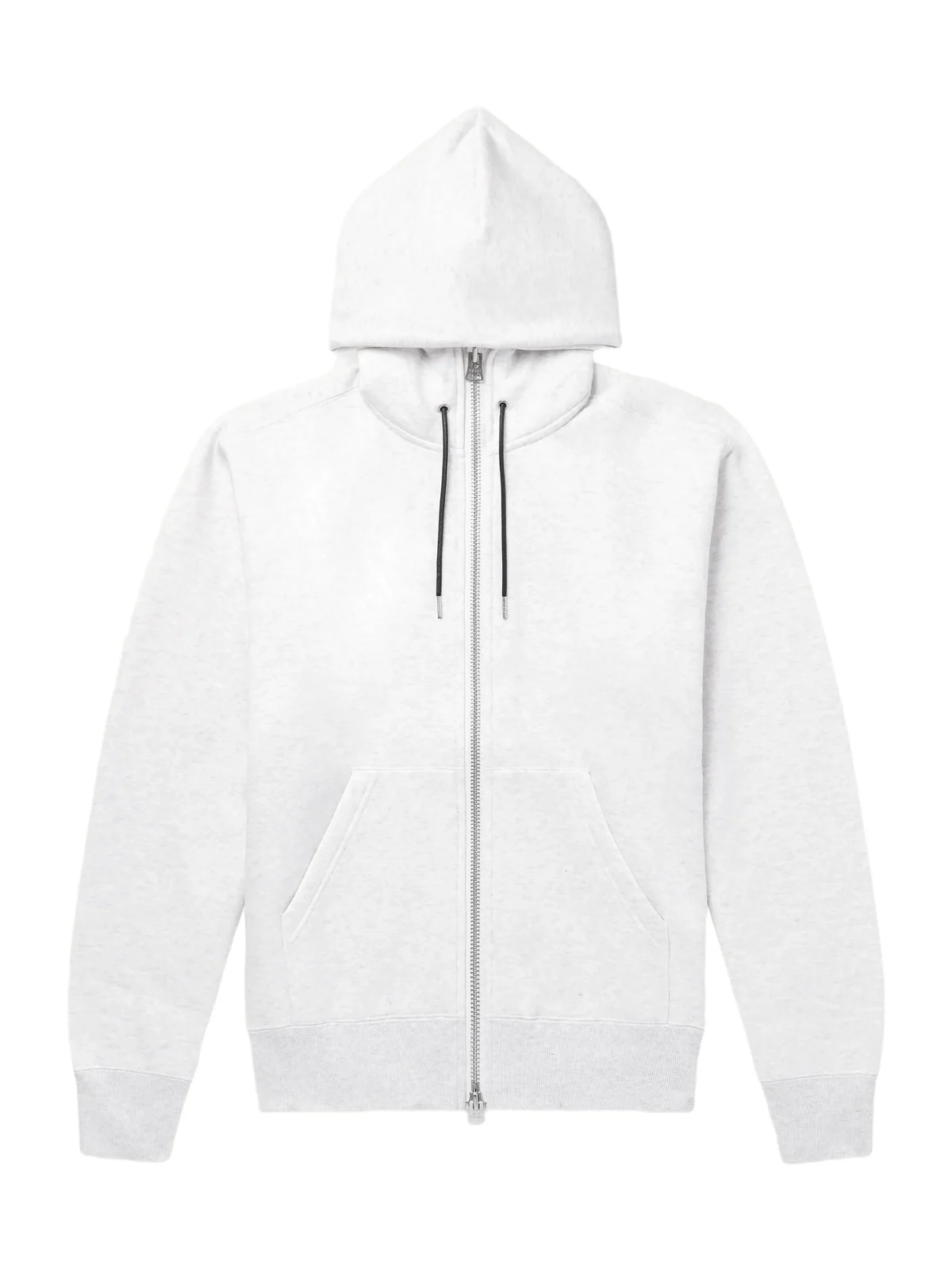 Sacai Cotton-Jersey Zip-Up Hoodie - Men