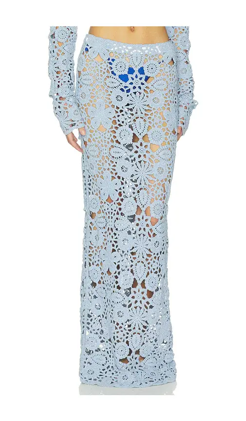 SNDYS Tala Crochet Maxi Skirt | Thumbnail 2 SNDYS Tala Crochet Maxi Skirt | Thumbnail 2