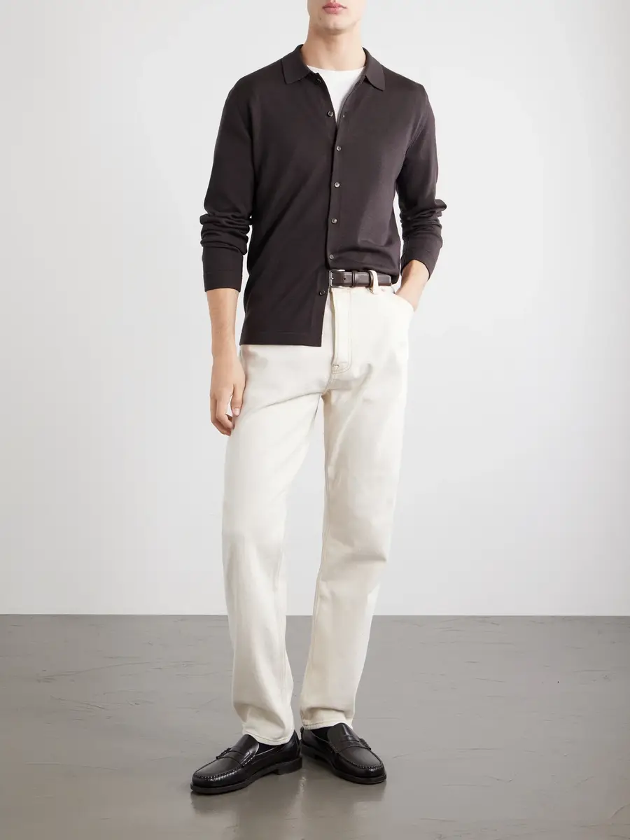 Slowear Zanone Knitted Virgin Wool Shirt - Men | Thumbnail 2