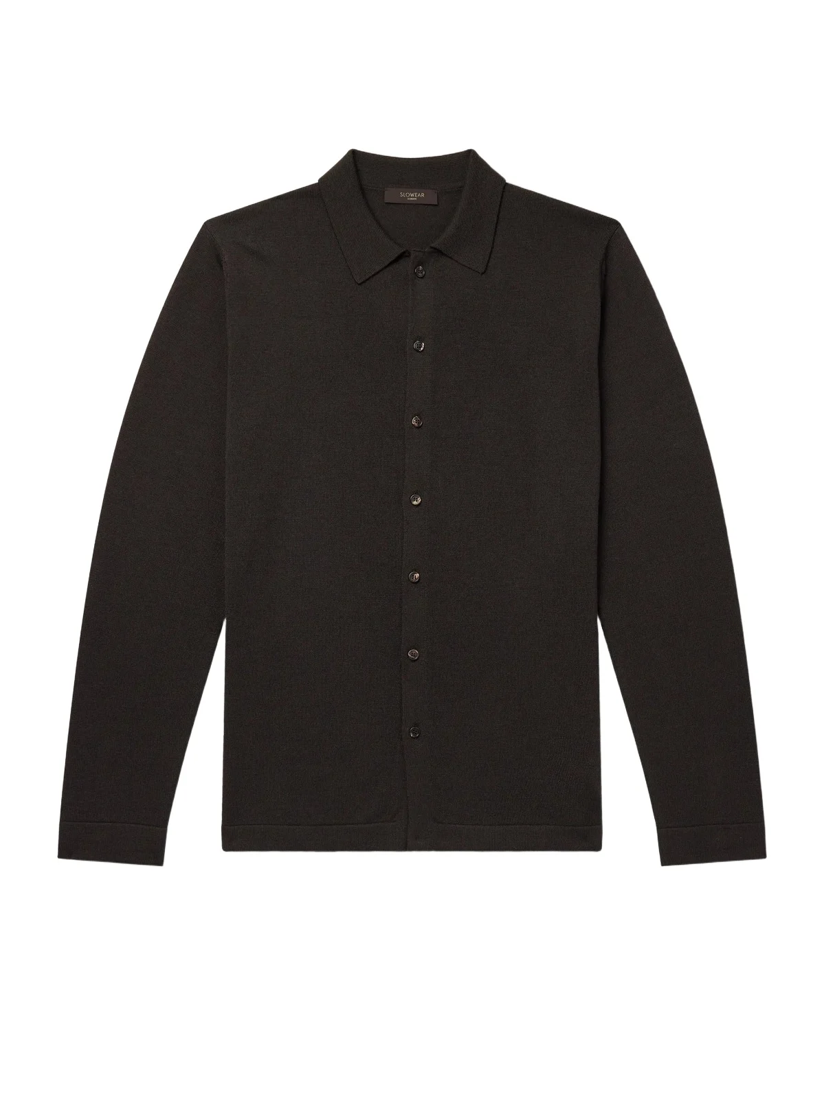 Zanone Knitted Virgin Wool Shirt - Men