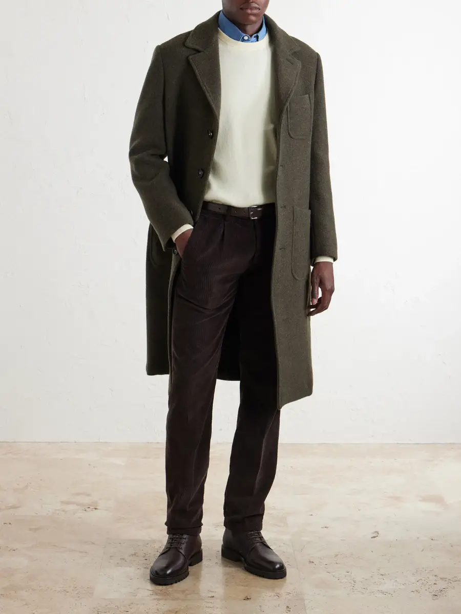 Massimo Alba Florio10 Virgin Wool Coat - Men | Thumbnail 2