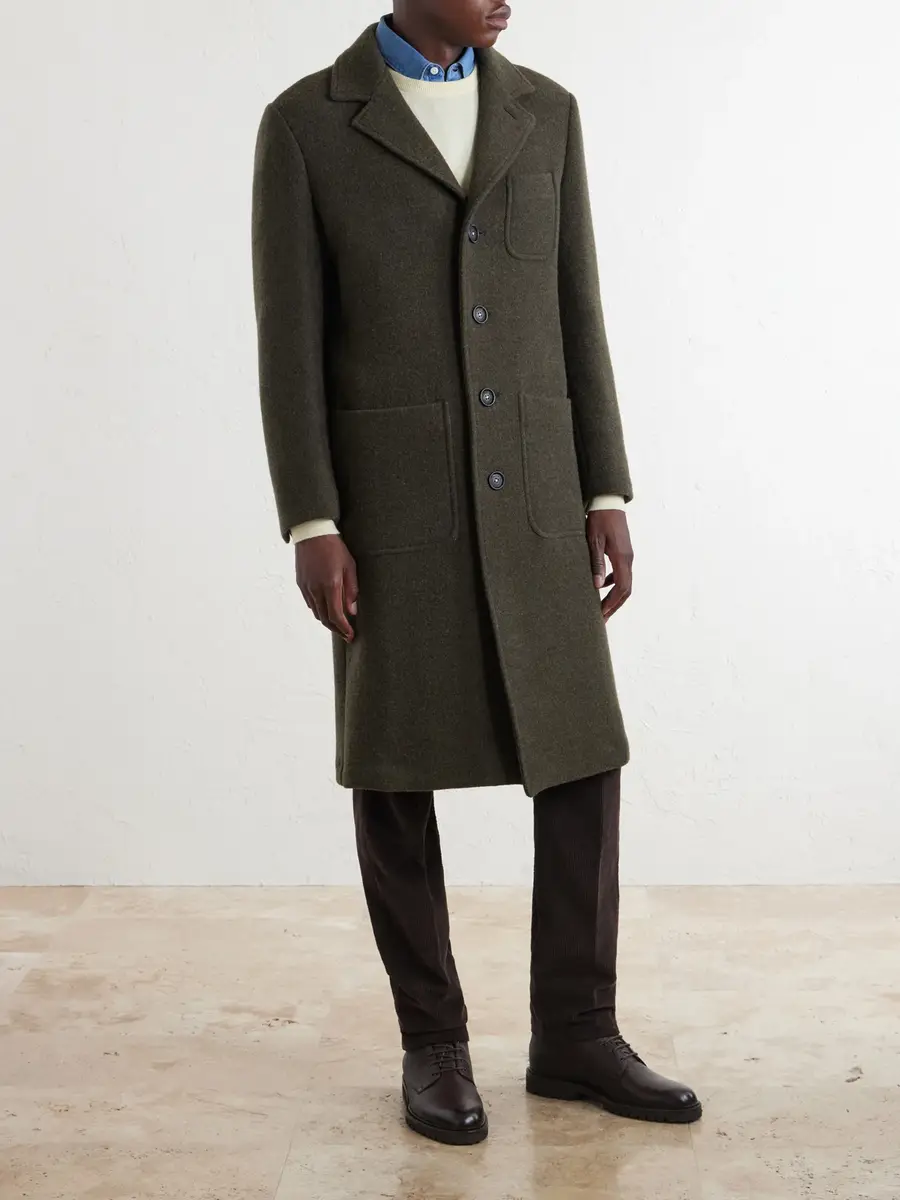 Massimo Alba Florio10 Virgin Wool Coat - Men | Thumbnail 3