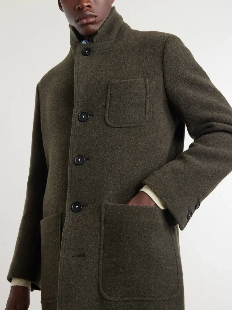 Massimo Alba Florio10 Virgin Wool Coat - Men | Thumbnail 5