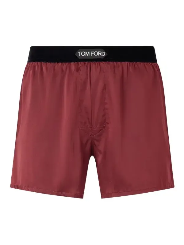 Tom Ford Silk-Blend Satin Boxer Shorts - Men