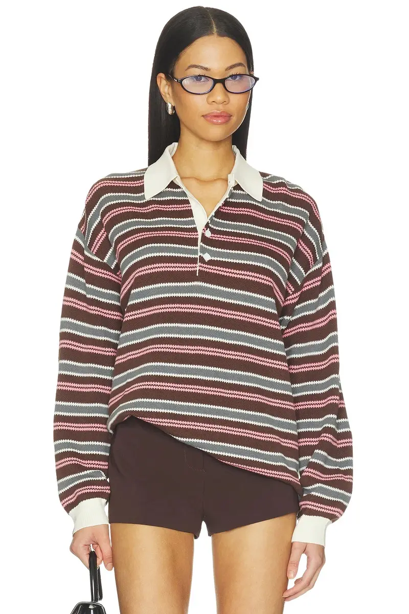 Wonder Knit Polo Top