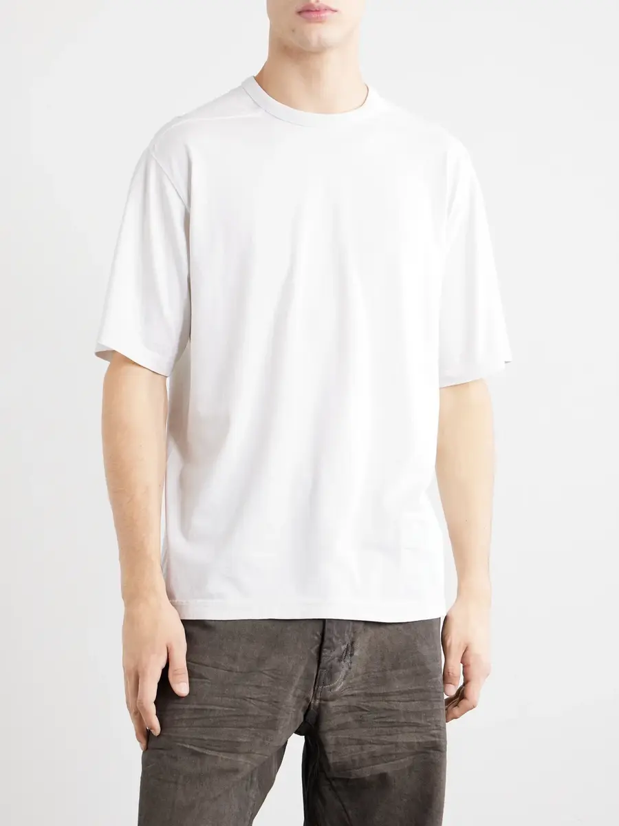 DRKSHDW by Rick Owens Brad Cotton-Jersey T-Shirt - Men | Thumbnail 3