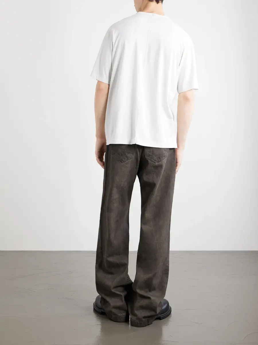 DRKSHDW by Rick Owens Brad Cotton-Jersey T-Shirt - Men | Thumbnail 4