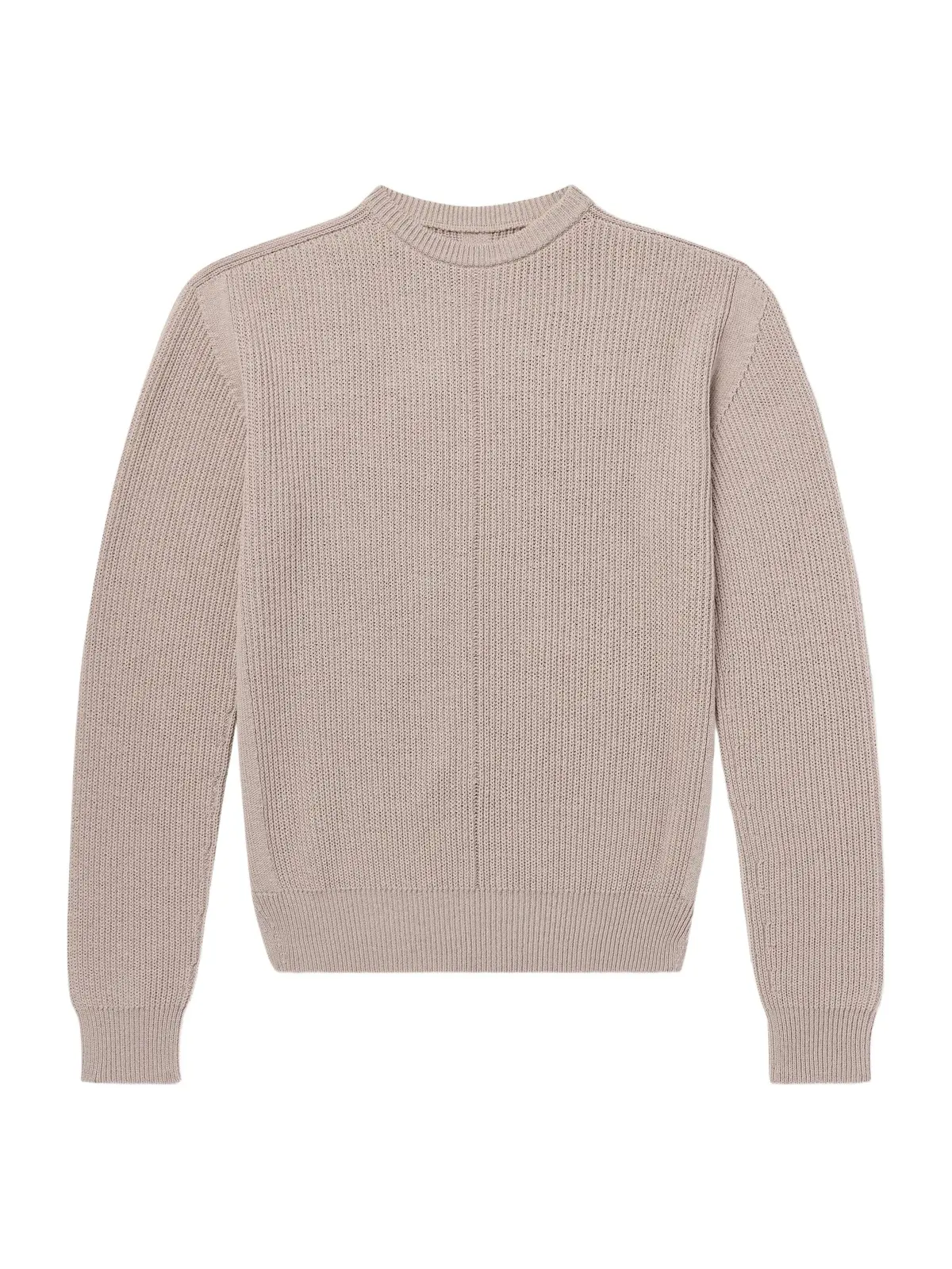 Fisherman Virgin Wool Sweater - Men Fisherman Virgin Wool Sweater - Men