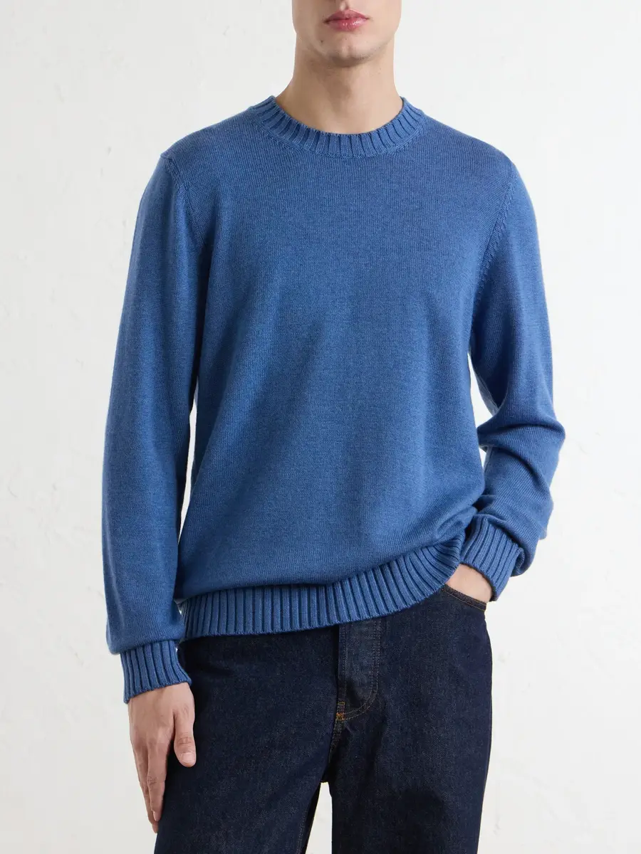 PIACENZA 1733 Virgin Wool Sweater - Men | Thumbnail 3