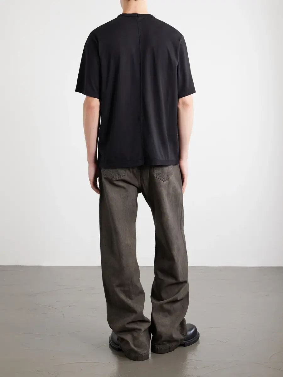 DRKSHDW by Rick Owens Brad Cotton-Jersey T-Shirt - Men | Thumbnail 4