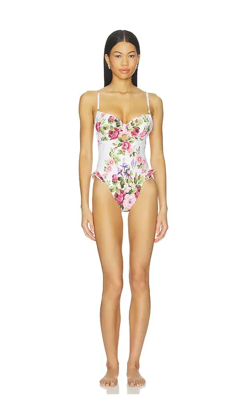 Montce Devin Ruffle One Piece | Image 1 Montce Devin Ruffle One Piece | Image 1